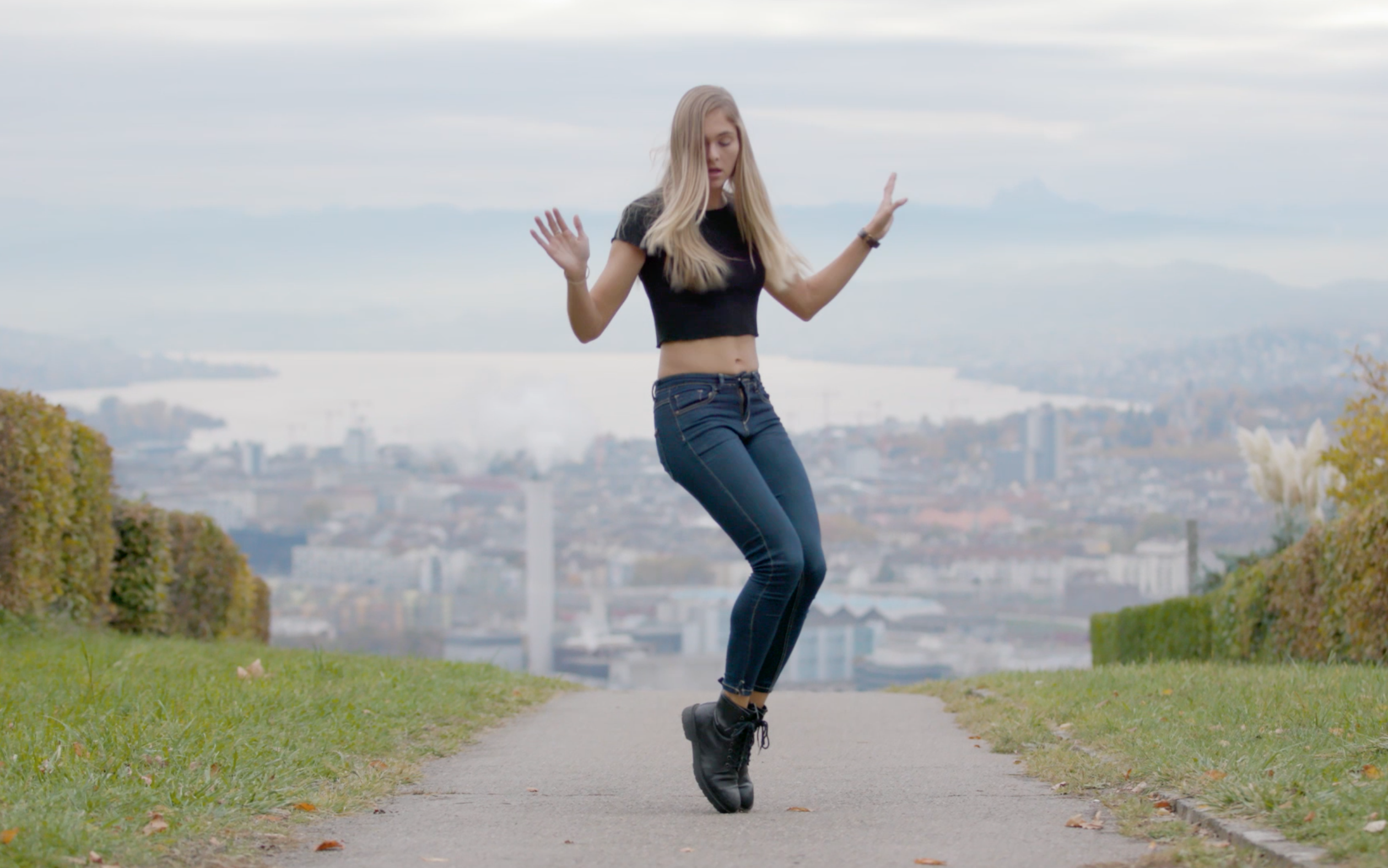 Shuffle Dance Video Model Arina Photographer Armin Nussbaumer
